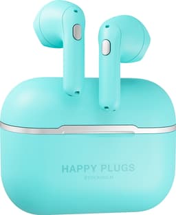 Happy Plugs Hope helt trådløse in-ear hodetelefoner (turkis)
