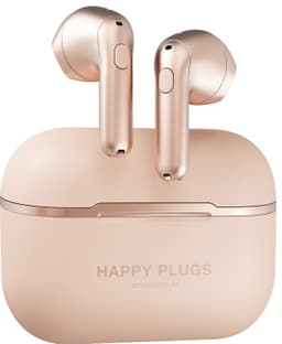 Happy Plugs Hope helt trådløse in-ear hodetelefoner (rose gold)