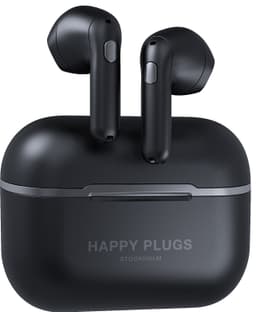 Happy Plugs Hope helt trådløse in-ear hodetelefoner (sort)