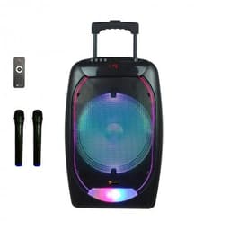 N-Gear Bluetooth-højttaler Flash 1210 Bluetooth, bærbar, trådløs forbindelse, sort
