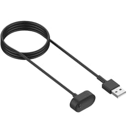 Fitbit Luxe oplader magnetisk USB Sort