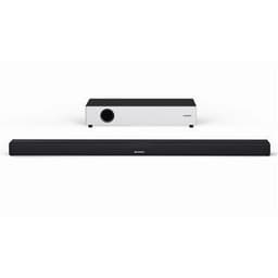 Sharp HT-SBW160 2.1 Ultra Slim Soundbar med Flat Wireless Subwoofer for TV over 40", HDMI ARC/CEC, Aux-in, Optisk, Bluetooth, 90cm, Bord