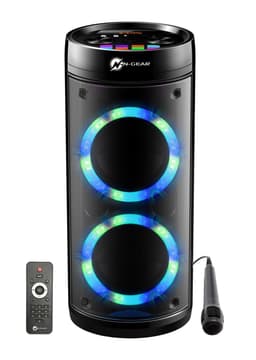 N-Gear bærbar Bluetooth-højttaler Let's Go Festhøjttaler 26R 600 W, bærbar, trådløs forbindelse, sort, Bluetooth