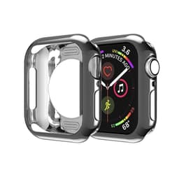 Cover til Apple Watch Series 4/5/6 / SE 44 mm TPU Sort