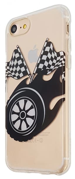 Uunique iPhone 7/8 Augmented Reality deksel, speed flag
