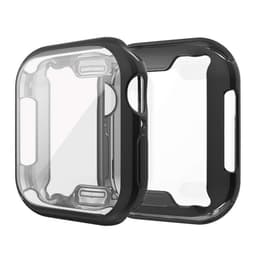 Apple Watch 7 etui med skærmbeskytter 41 mm TPU Sort