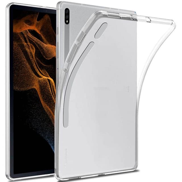 Silikonikotelo läpinäkyvä Samsung Galaxy Tab S8 Ultra 14.6