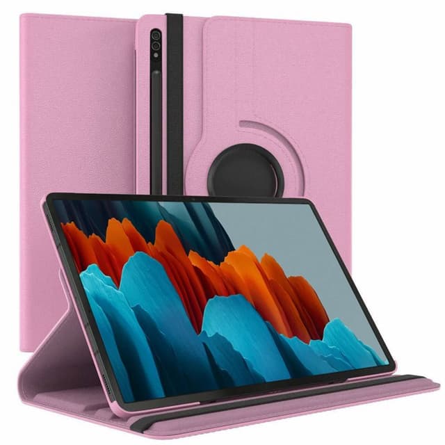 360° käännettävä kotelo Samsung Galaxy Tab S7 - Vaaleapinkki