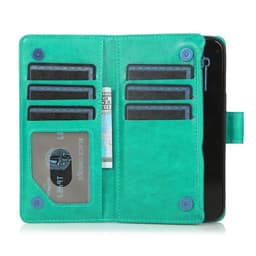 Dubbelflip Zipper 9-kort Apple iPhone 13 Pro - Mint