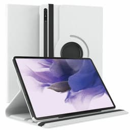 360° roterbar deksel Samsung Galaxy Tab S7 FE - Hvit