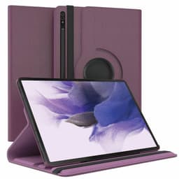 360° roterbart fodral Samsung Galaxy Tab S7 FE - Lila