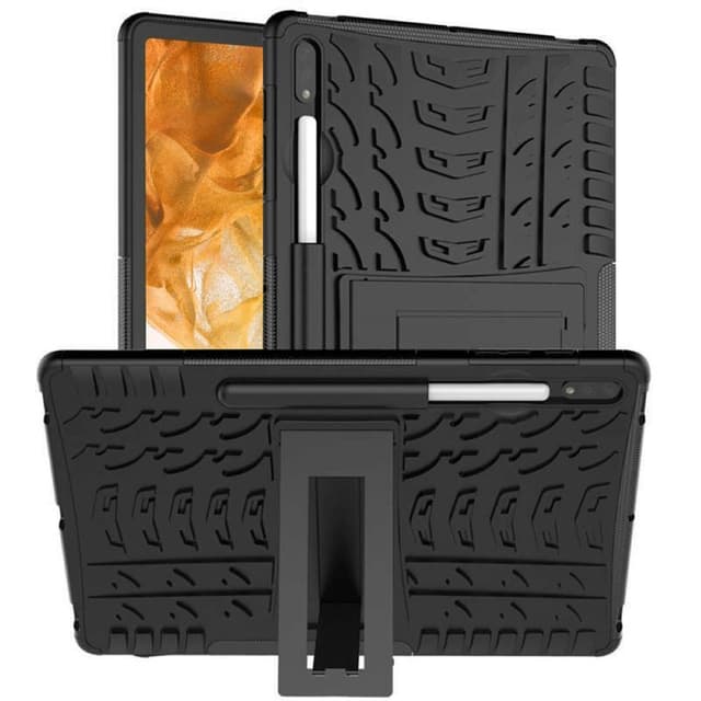 Stødbestandigt cover med stativ Samsung Galaxy Tab S8 Plus 12.7 - Sor