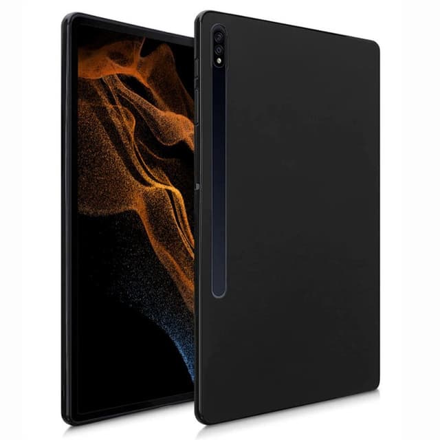 Silikondeksel Sort Samsung Galaxy Tab S8 Ultra 14.6