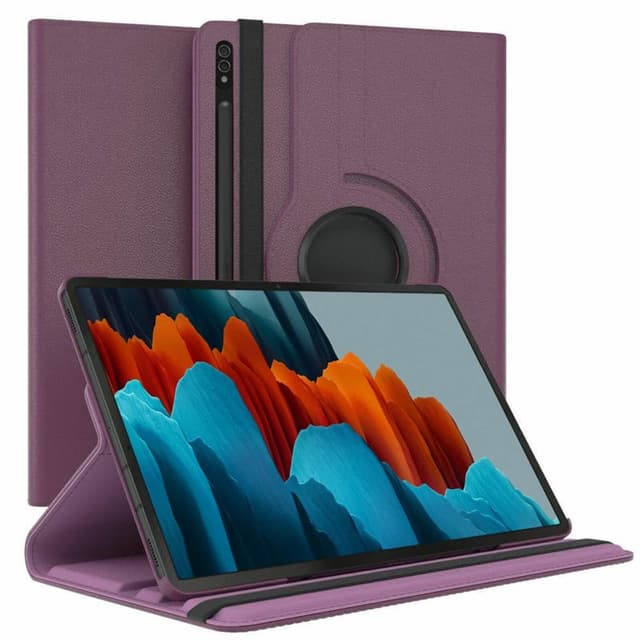360° käännettävä kotelo Samsung Galaxy Tab S7 - Violetti