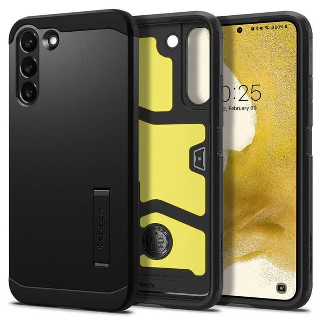 Spigen Tough Armor deksel Samsung Galaxy S22 - Svart