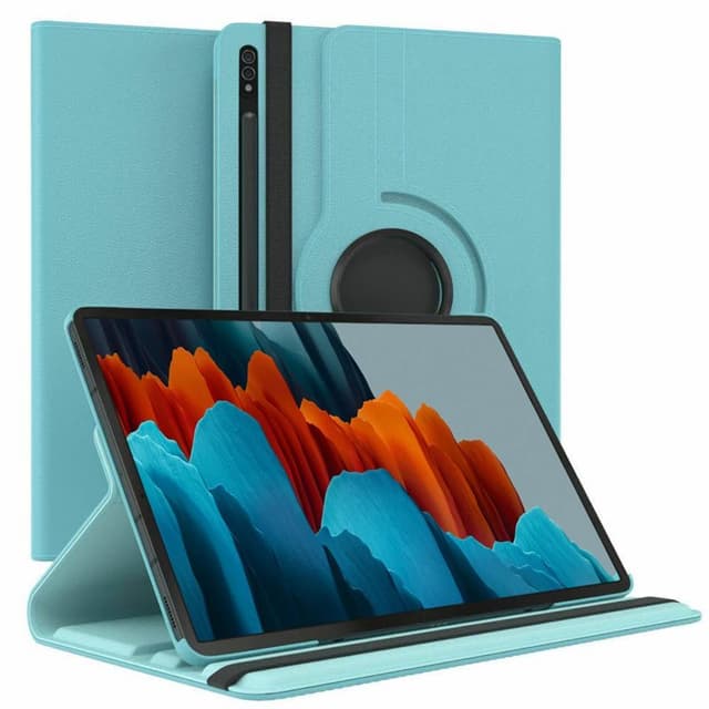 360° käännettävä kotelo Samsung Galaxy Tab S7 - Vaaleansininen