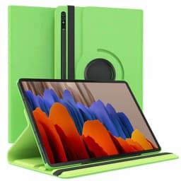 360° roterbar deksel Samsung Galaxy Tab S7 Plus - Grønn