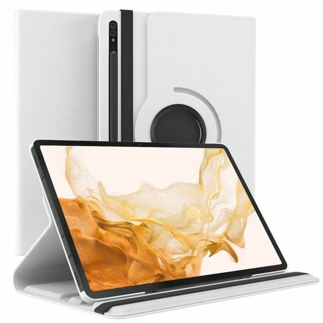 360° käännettävä kotelo Samsung Galaxy Tab S8 11.0 - Valkoinen