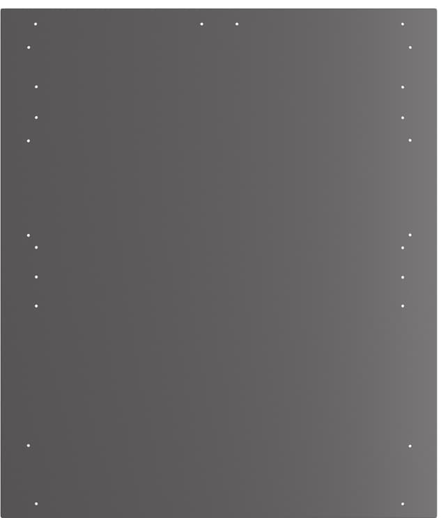 Epoq koblingsplate til oppvaskmaskin (grafitt)