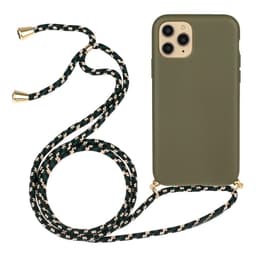 SKALO iPhone 13 Pro Mobiilikauluksen suojakuori - Tummanvihreä