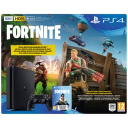 PlayStation 4 Slim 500 GB + Fortnite spillpakke