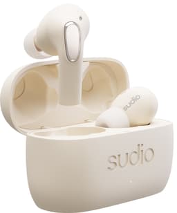 Sudio E2 True Wireless in ear-hörlurar (sand)