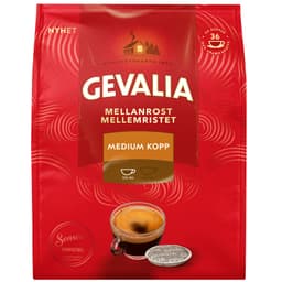 Gevalia Medium kaffepads (36 stk)