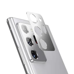 Samsung Note 20 Ultra linsecover aluminiumslegering Sølv