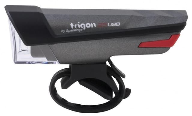 strålkastare Trigon 25 led uppladdningsbar svart