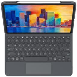 Zagg Pro Keys tastaturdeksel med trackpad til iPad Pro 12.9" (charcoal)