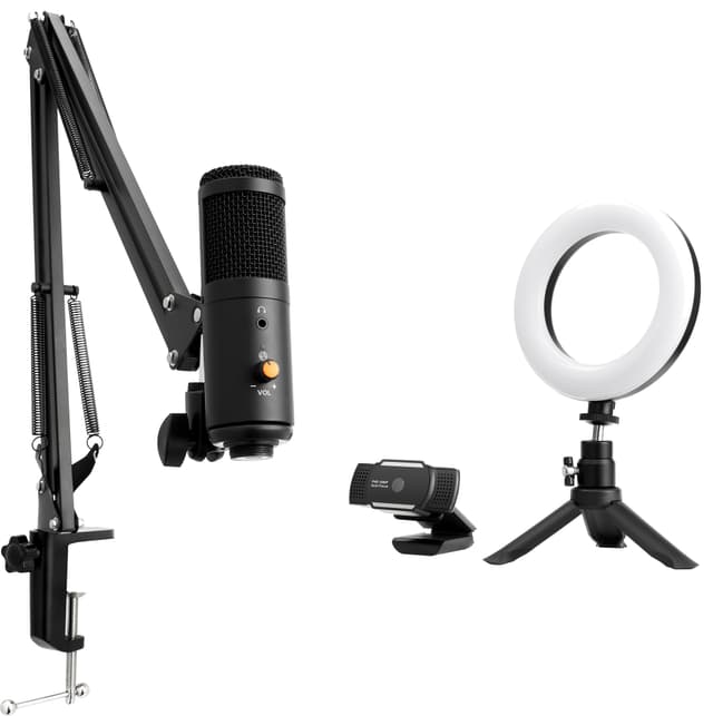 NOS X700 gaming mikrofon og streaming samlepakke