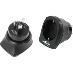 Ansmann 1250-0003 Rejseadapter EU to AU
