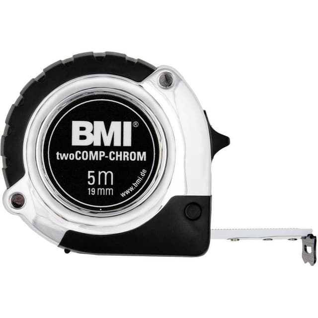 BMI chrom 475241221 Måttband 2 m Stål