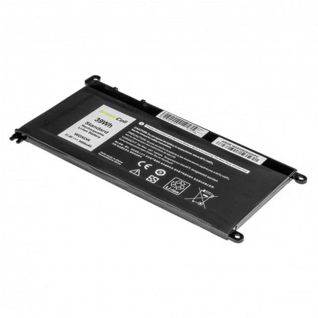 Green Cell Laptop batteri WDX0R 11.4 V 3400 mAh Dell