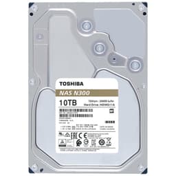 Toshiba N300 3,5" intern HDD til NAS (10 TB)