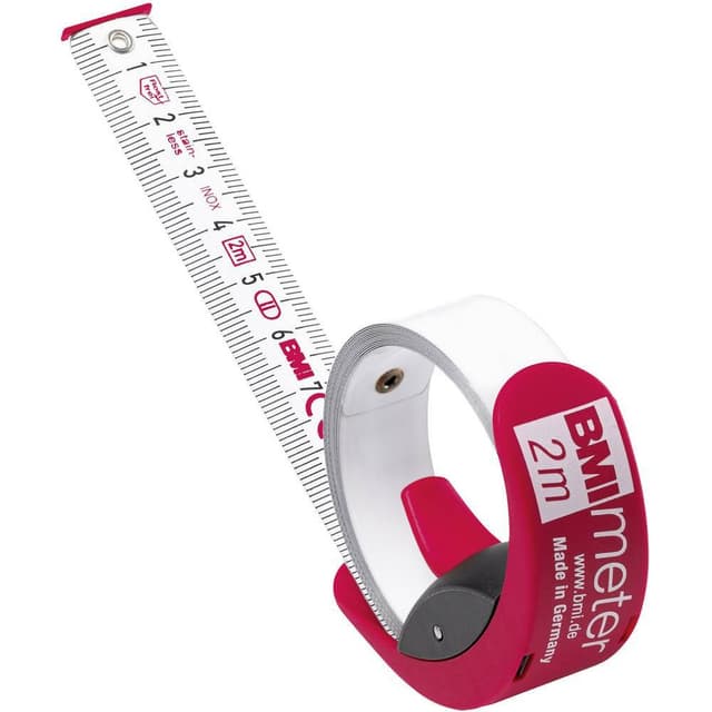 BMI eter 429341011 Målebånd 3 m Rustfrit stål