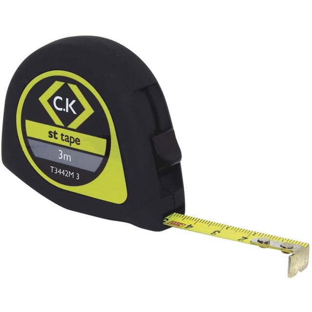 C.K. T3442M 3 Målebånd 3 m Stål