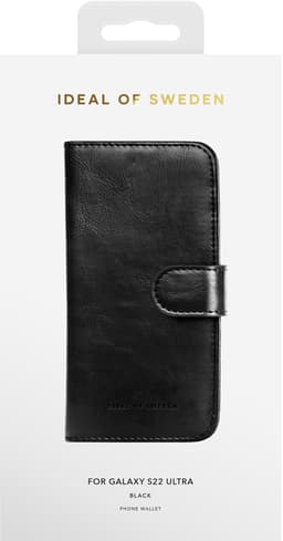 iDeal of Sweden Magnet Wallet Samsung Galaxy S22 Ultra cover (sort)