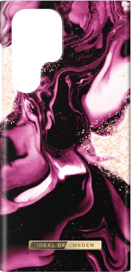 iDeal of Sweden Samsung Galaxy S22 Ultra deksel (Golden Ruby Marble)