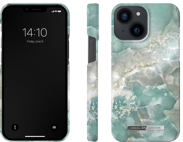 iDeal of Sweden fodral för iPhone 13 Mini (azura marble)