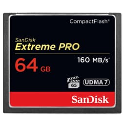 SanDisk CompactFlash Extreme Pro muistikortti (64 GB)