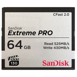 SanDisk Extreme Pro CFast 2.0 muistikortti (64 GB)