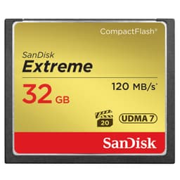 SanDisk CompactFlash Extreme muistikortti (32 GB)
