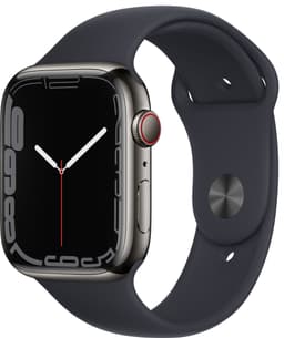 Apple Watch Series 7 45mm eSIM (graphite steel/midnight sportband)