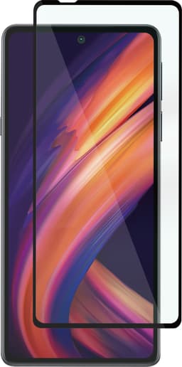 Panzer Full-Fit Motorola Edge 30 Pro skjermbeskyttelse (sort)