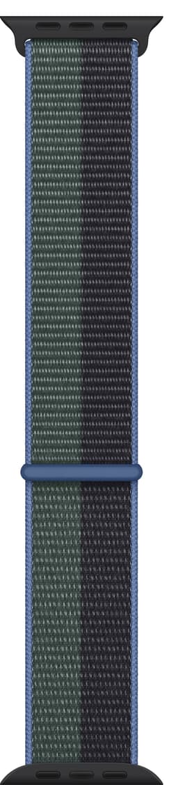 Apple 41 mm Sport Loop (midnatt/eukalyptus)
