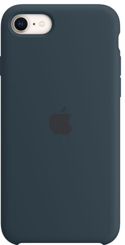 iPhone SE silikondeksel (havdypblå)