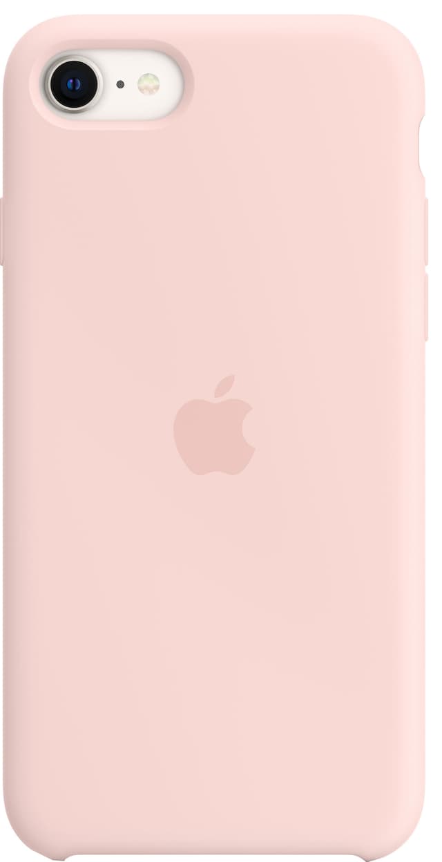 iPhone SE silikoneetui (chalk pink)