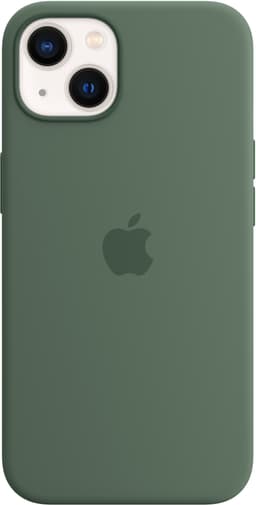iPhone 13 silikonfodral med MagSafe (eucalyptus)
