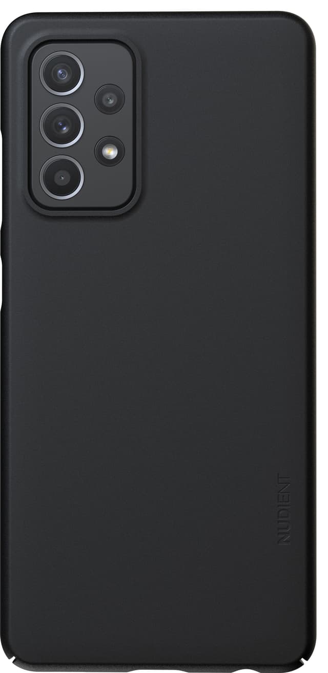Nudient Thin cover v3 til Samsung Galaxy A52/A52s (sort)